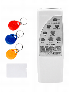 Дубликатор домофонных ключей и магнитных карт 125/250/375/500K с ключами Орбита OT-VNS07